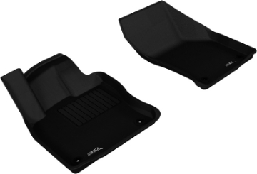 Picture of 3D MAXpider 2015-2018 Volkswagen Golf Kagu 1st Row Floormat - Black