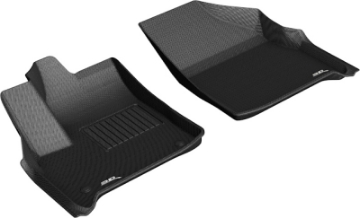 Picture of 3D MAXpider 2018-2020 Chevrolet Traverse Kagu 1st Row Floormat - Black