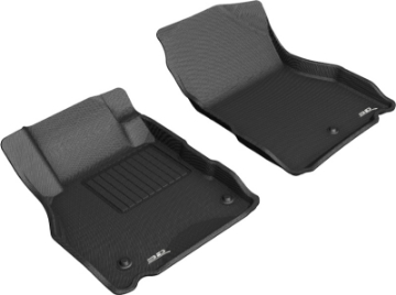 Picture of 3D MAXpider 2018-2019 Nissan Kicks Kagu 1st Row Floormat - Black