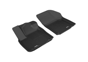 Picture of 3D MAXpider 2018-2019 Volkswagen Atlas Kagu 1st Row Floormat - Black