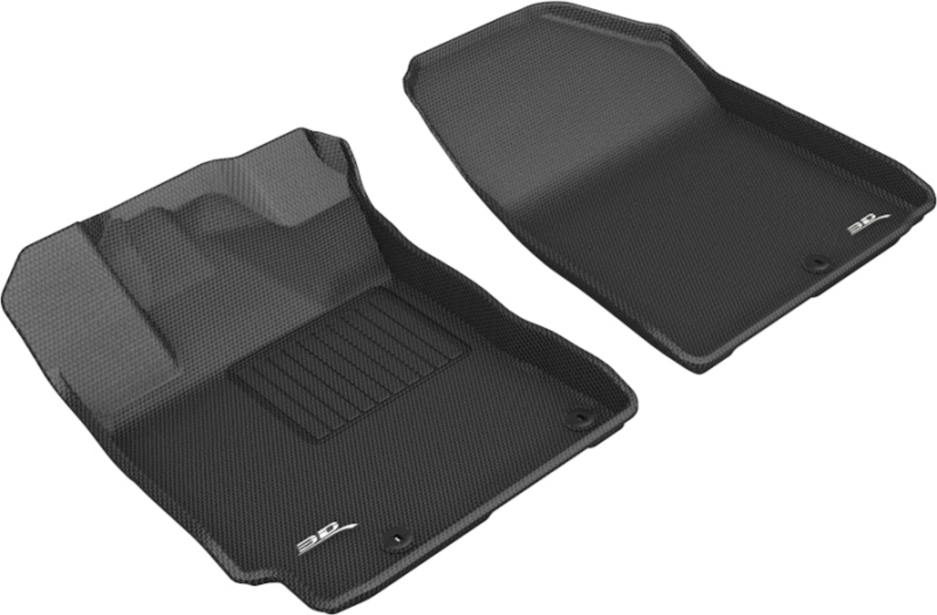 Picture of 3D MAXpider 2019-2020 Kia Forte Kagu 1st Row Floormat - Black