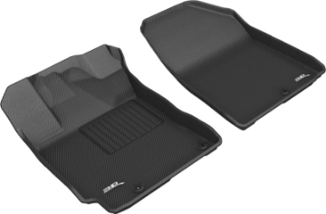 Picture of 3D MAXpider 2019-2020 Kia Forte Kagu 1st Row Floormat - Black