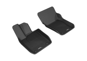 Picture of 3D MAXpider 2017-2019 Porsche Panamera Kagu 1st Row Floormat - Black