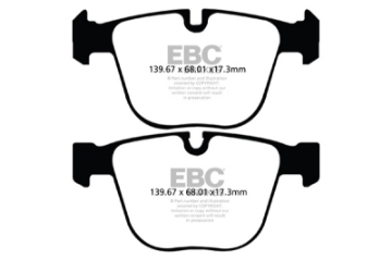 Picture of EBC 10+ BMW 535i 3-0 Twin Turbo GT F07 Redstuff Rear Brake Pads