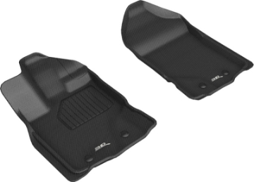 Picture of 3D MAXpider 2019-2020 Ford Ranger Kagu 1st Row Floormat - Black