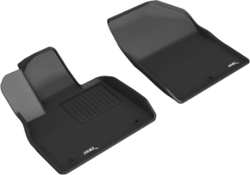 Picture of 3D MAXpider 2020 Hyundai Palisade Kagu 1st Row Floormat - Black