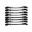 Picture of Moroso GM LS Ignition Wire Set - Ultra 40 - Unsleeved - Coil-On - 9-75in Wire - 135 Degree - Black