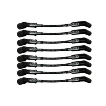 Picture of Moroso GM LS Ignition Wire Set - Ultra 40 - Unsleeved - Coil-On - 9-75in Wire - 135 Degree - Black