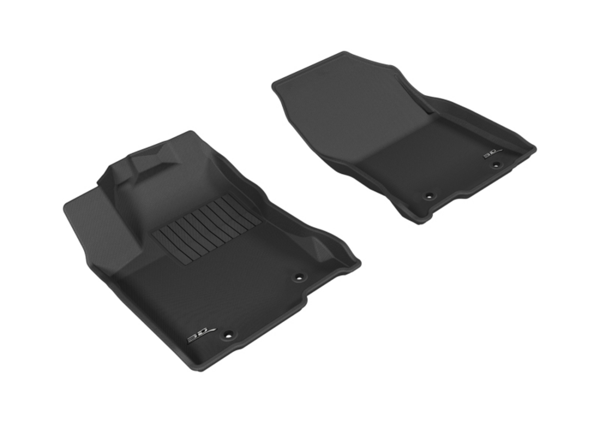 Picture of 3D MAXpider 2015-2020 Lexus NX-NX Hybrid Kagu 1st Row Floormat - Gray