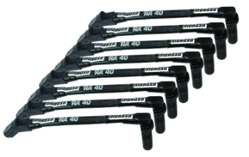 Picture of Moroso GM LS Ignition Wire Set - Ultra 40 - Sleeved - Use w-Part No 68476 - Black