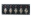 Picture of Moroso Toggle Switch Panel - Dash Mount - 2in x 5-5in - Grey-Black Fiber Design