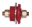 Picture of Moroso Thru-Panel Connector - Red - Single