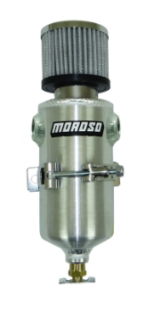 Picture of Moroso Breather Tank-Catch Can - Two 1-2in NPT Female Fittings - Aluminum