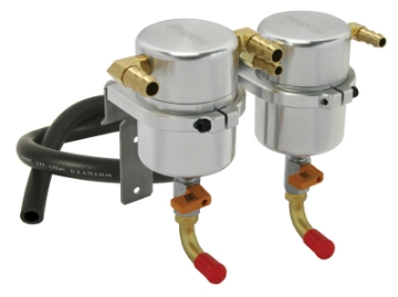 Picture of Moroso 06-07 Subaru WRX-04-07 WRX-STi Air-Oil Separator Catch Can - Billet Aluminum