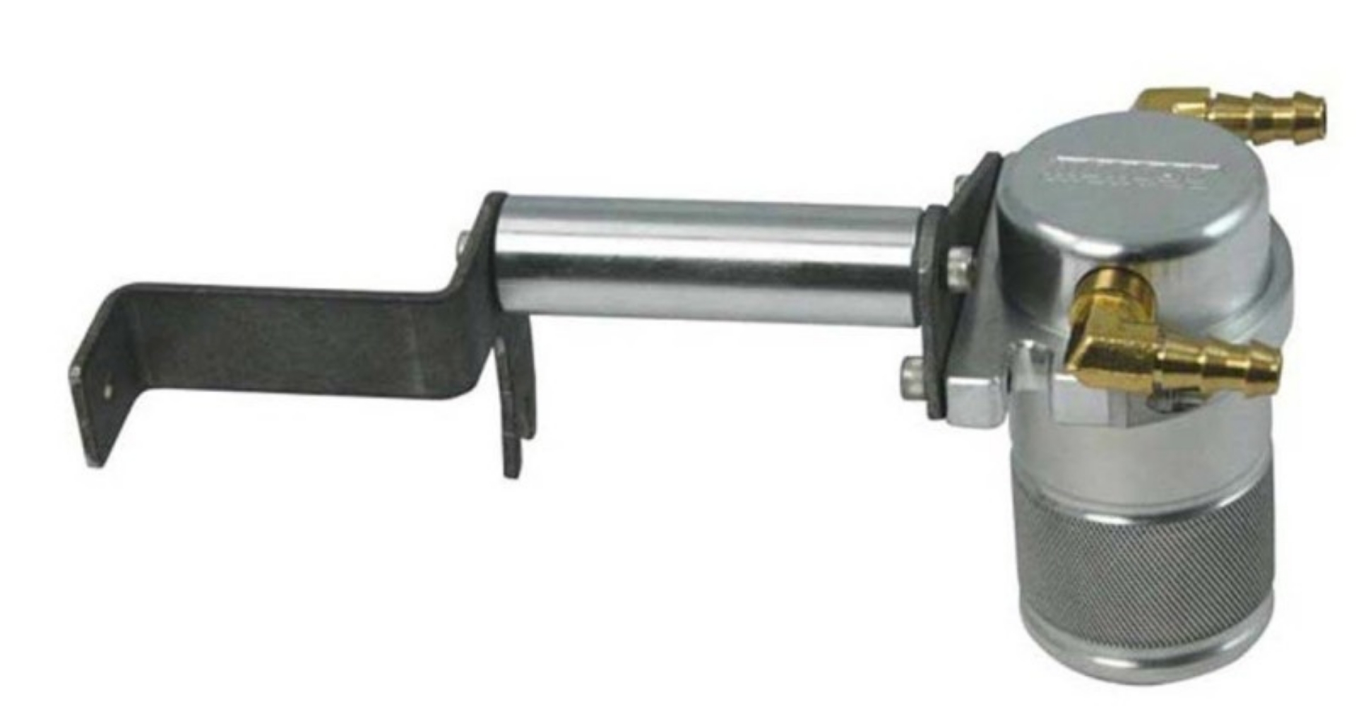 Picture of Moroso 12-15 Chevrolet Camaro ZL1 Air-Oil Separator Catch Can - Small Body - Billet Aluminum