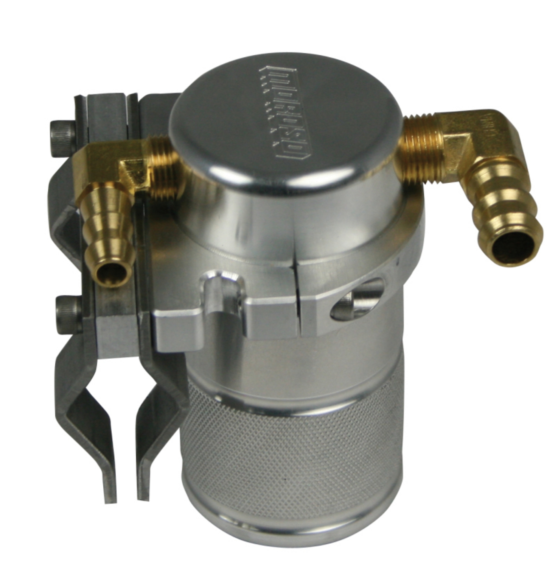 Picture of Moroso 12-19 Subaru BRZ-Scion FRS-Toyota 86 Air-Oil Separator Catch Can - Billet Aluminum