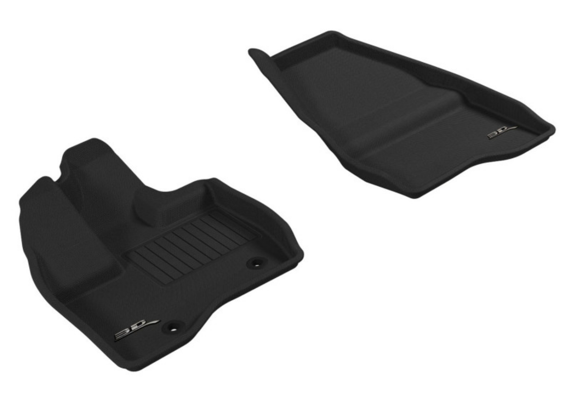 Picture of 3D MAXpider 2011-2014 Ford Explorer Kagu 1st Row Floormat - Gray