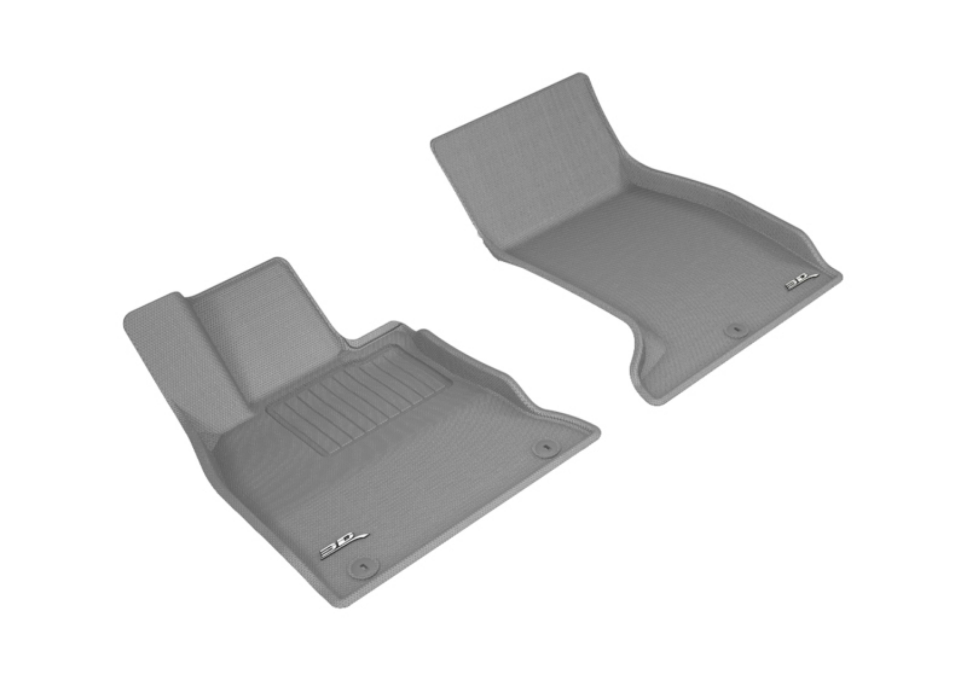 Picture of 3D MAXpider 2018-2020 Kia Stinger Awd Kagu 1st Row Floormat - Gray