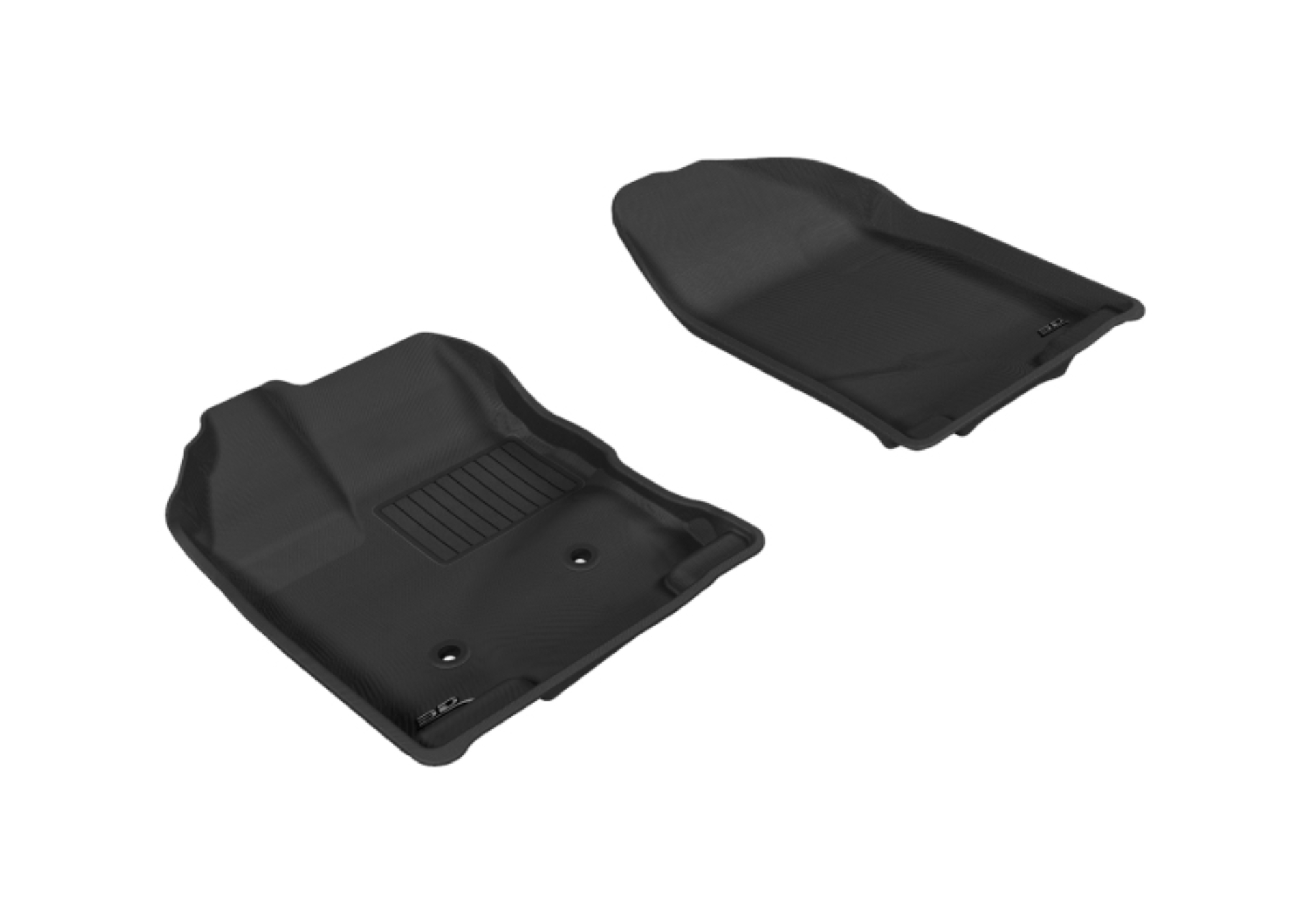 Picture of 3D MAXpider 2007-2014 Ford Edge Kagu 1st Row Floormat - Gray