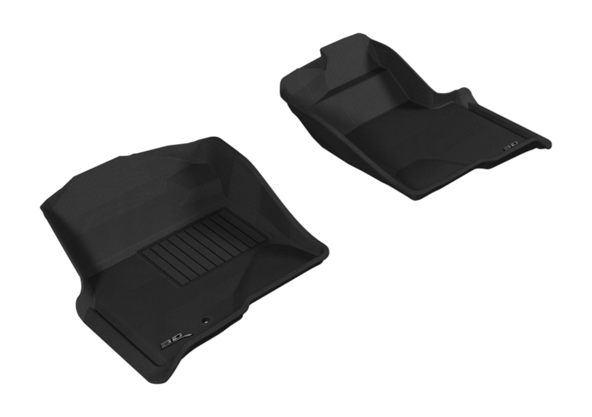 Picture of 3D MAXpider 2009-2010 Ford F-150 Regular-Supercab-Supercrew Kagu 1st Row Floormat - Gray