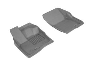 Picture of 3D MAXpider 2017-2020 Ford-Lincoln Fusion-MKZ Kagu 1st Row Floormat - Gray