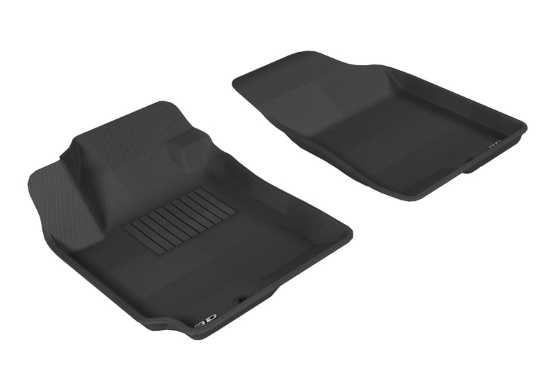 Picture of 3D MAXpider 2007-2010 Hyundai Elantra Kagu 1st Row Floormat - Gray