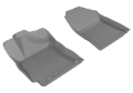 Picture of 3D MAXpider 2017-2020 Hyundai Elantra Kagu 1st Row Floormat - Gray