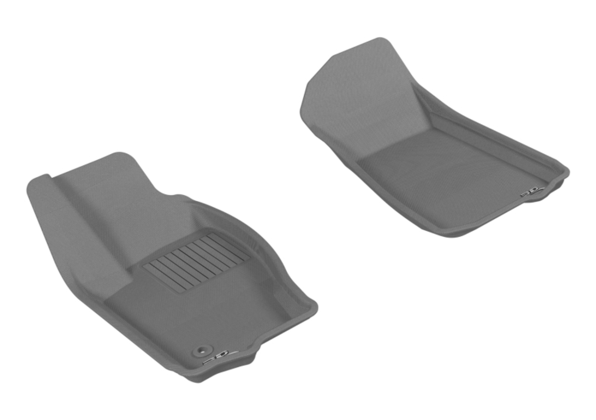 Picture of 3D MAXpider 2006-2010 Jeep Commander Kagu 1st Row Floormat - Gray