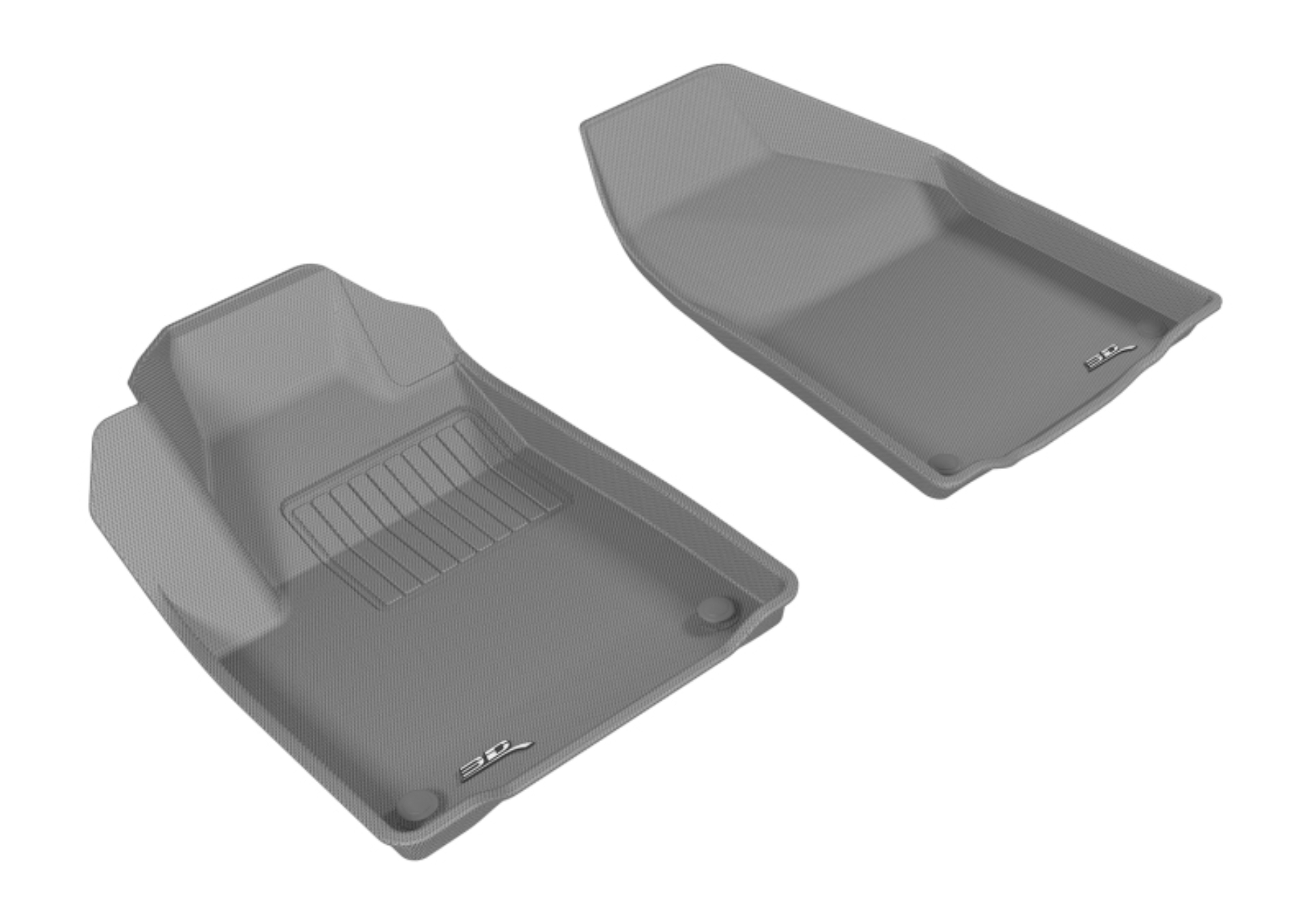 Picture of 3D MAXpider 2015-2020 Jeep Cherokee Kagu 1st Row Floormat - Gray