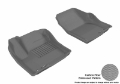 Picture of 3D MAXpider 2012-2020 Land Rover Range Rover Evoque Kagu 1st Row Floormat - Gray
