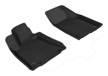Picture of 3D MAXpider 2004-2009 Lexus RX Kagu 1st Row Floormat - Gray