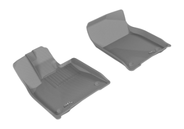 Picture of 3D MAXpider 2016-2020 Lexus RX-RX Hybrid Kagu 1st Row Floormat - Gray