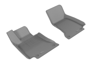 Picture of 3D MAXpider 2017-2019 Mercedes-Benz E-Class Sedan W213 Kagu 1st Row Floormat - Gray