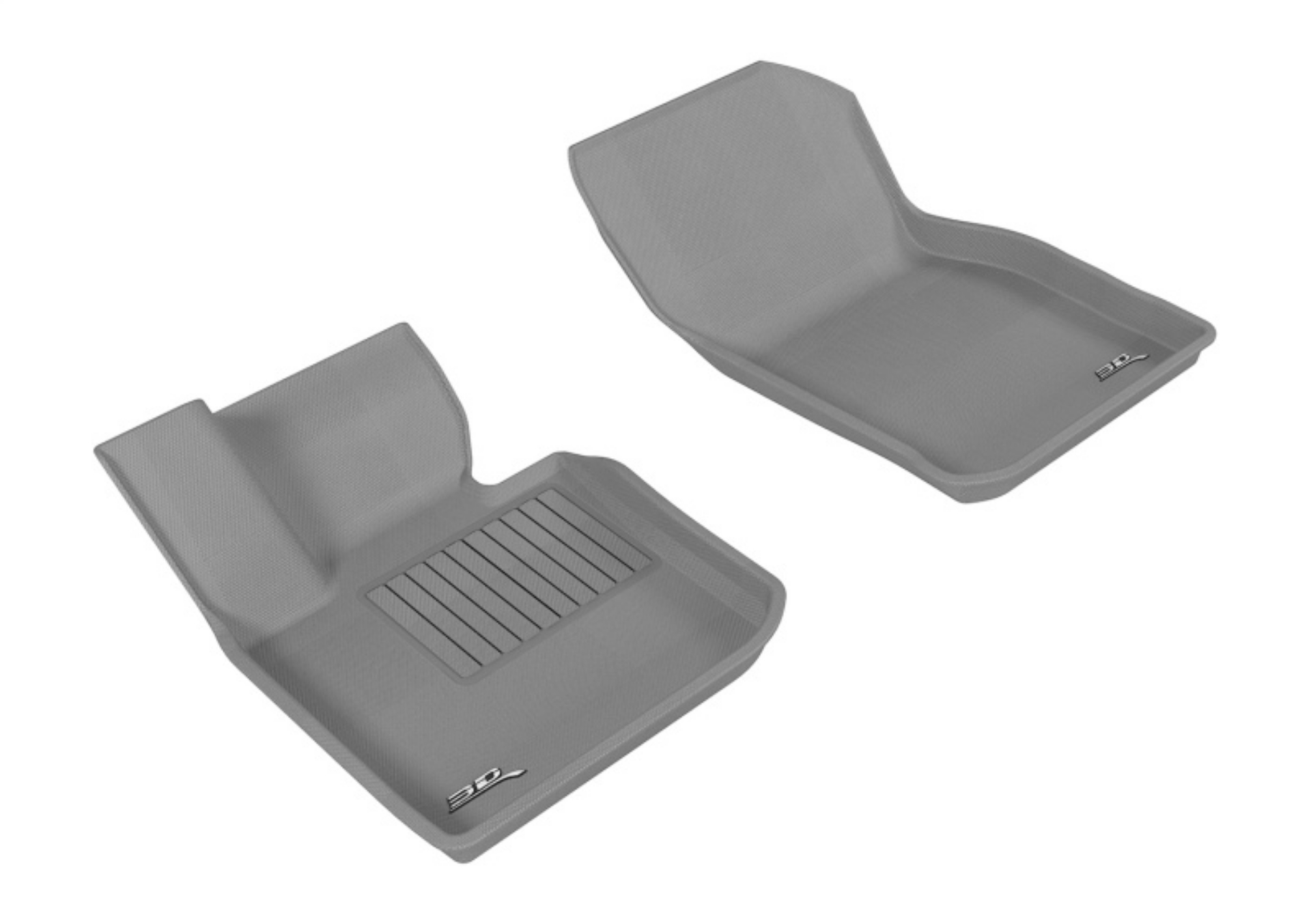 Picture of 3D MAXpider 2014-2019 Mini Hardtop 2-Door-Convertible Kagu 1st Row Floormat - Gray