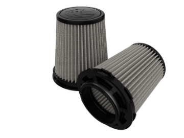 Picture of aFe MagnumFLOW Pro Dry S Air Filter 4in F x 6in B MT2 x 4-3-4 T x 7in H Inverted
