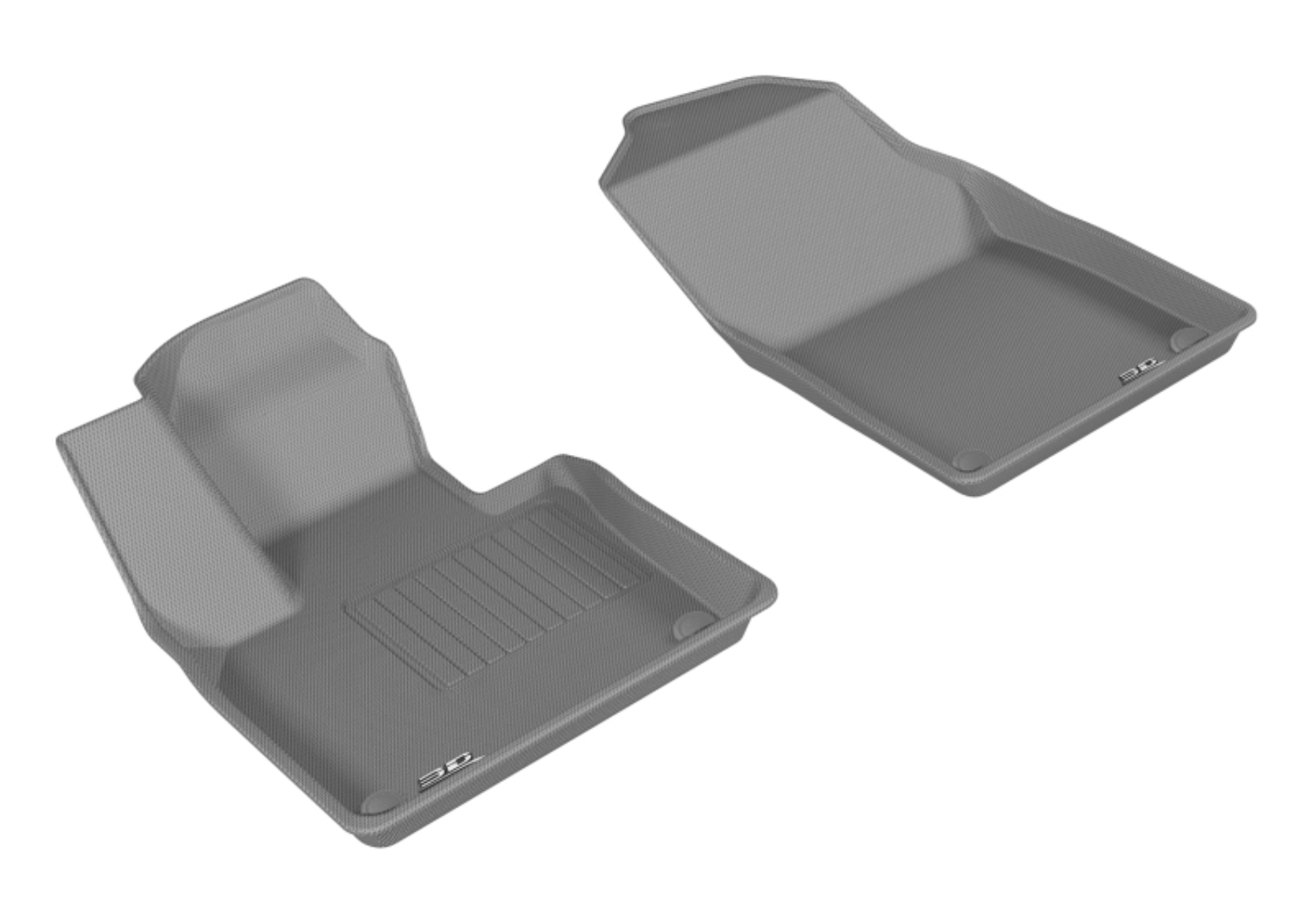 Picture of 3D MAXpider 2015-2019 Volvo XC90 Kagu 1st Row Floormat - Gray