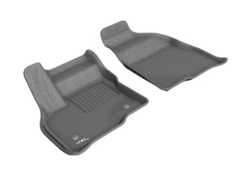 Picture of 3D MAXpider 2017-2020 Chevrolet Bolt Ev Kagu 1st Row Floormat - Gray