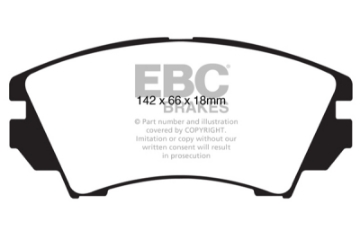 Picture of EBC 10+ Buick Allure Canada 3-0 Ultimax2 Front Brake Pads