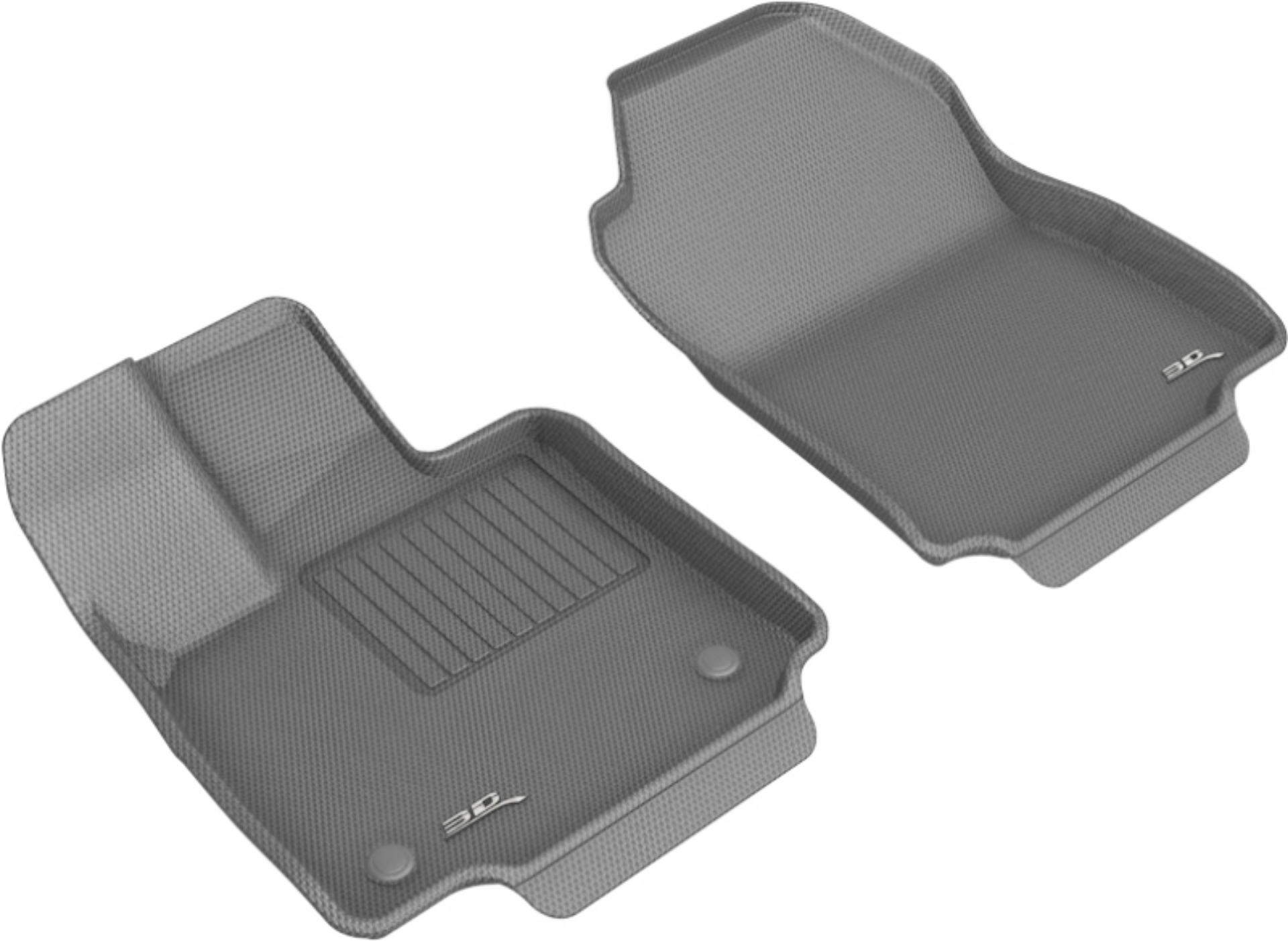 Picture of 3D MAXpider 2019-2020 Toyota RAV4 Kagu 1st Row Floormat - Gray