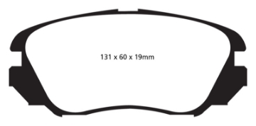 Picture of EBC 10+ Buick Allure Canada 3-0 Ultimax2 Front Brake Pads