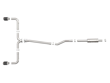 Picture of aFe Takeda 2-1-2in 304 SS Cat-Back Exhaust w- Carbon Fiber Tips 14-18 Mazda 3 L4 2-0L-2-5L