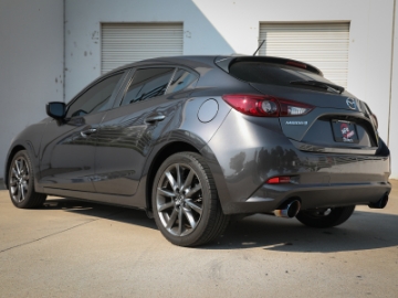 Picture of aFe Takeda 2-1-2in 304 SS Cat-Back Exhaust w- Blue Flame Tips 14-18 Mazda 3 L4 2-0L-2-5L