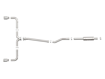 Picture of aFe Takeda 2-1-2in 304 SS Cat-Back Exhaust w- Polished Tips 14-18 Mazda 3 L4 2-0L-2-5L
