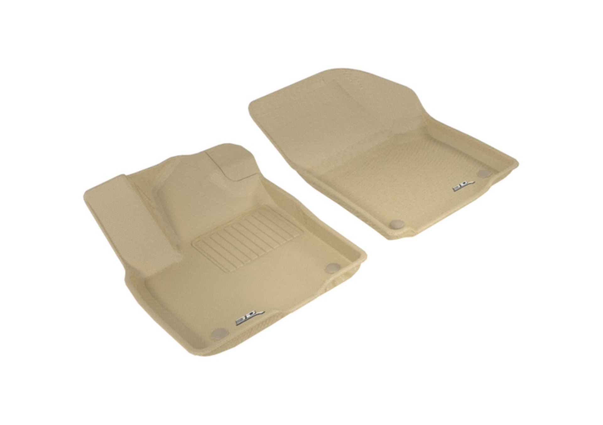 Picture of 3D MAXpider 2018-2019 Volkswagen Atlas Kagu 1st Row Floormat - Tan