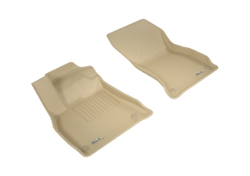Picture of 3D MAXpider 2018-2020 Audi Q5 Kagu 1st Row Floormat - Tan