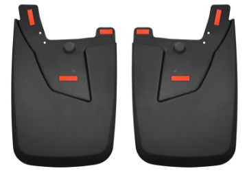 Picture of Husky Liners 19-22 Dodge RAM 2500-3500 w- OEM Fender Flares Custom-Molded Rear Mud Guards