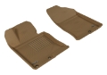 Picture of 3D MAXpider 2011-2015 Kia Optima Kagu 1st Row Floormat - Tan