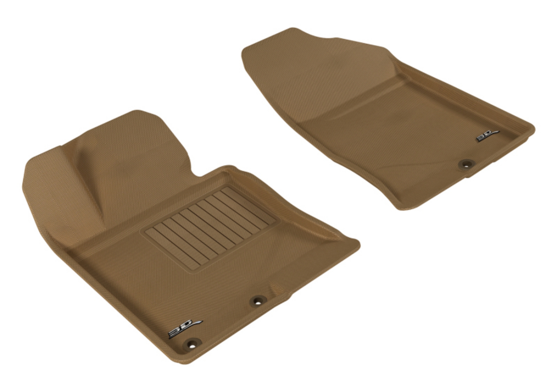 Picture of 3D MAXpider 2011-2015 Kia Optima Kagu 1st Row Floormat - Tan