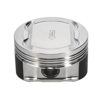 Picture of Manley Ford 3-7L Cyclone V6 3-76in Bore 9-5:1 Comp Ratio -5cc Dish Piston Set - Set of 6