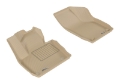 Picture of 3D MAXpider 2015-2018 Audi Q3 Kagu 1st Row Floormat - Tan